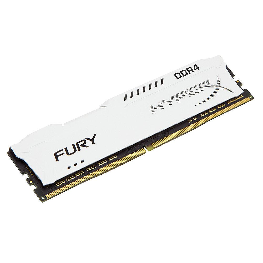 16GB (1x16GB) HyperX Fury weiß DDR4-2400 CL15 RAM