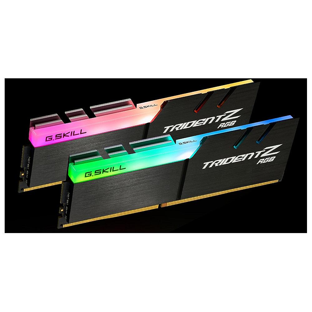 16GB (2x8GB) G.Skill Trident Z RGB DDR4-2400 CL15 (15-15-15-35) DIMM RAM Kit, 16GB, 2x8GB, G.Skill, Trident, Z, RGB, DDR4-2400, CL15, 15-15-15-35, DIMM, RAM, Kit