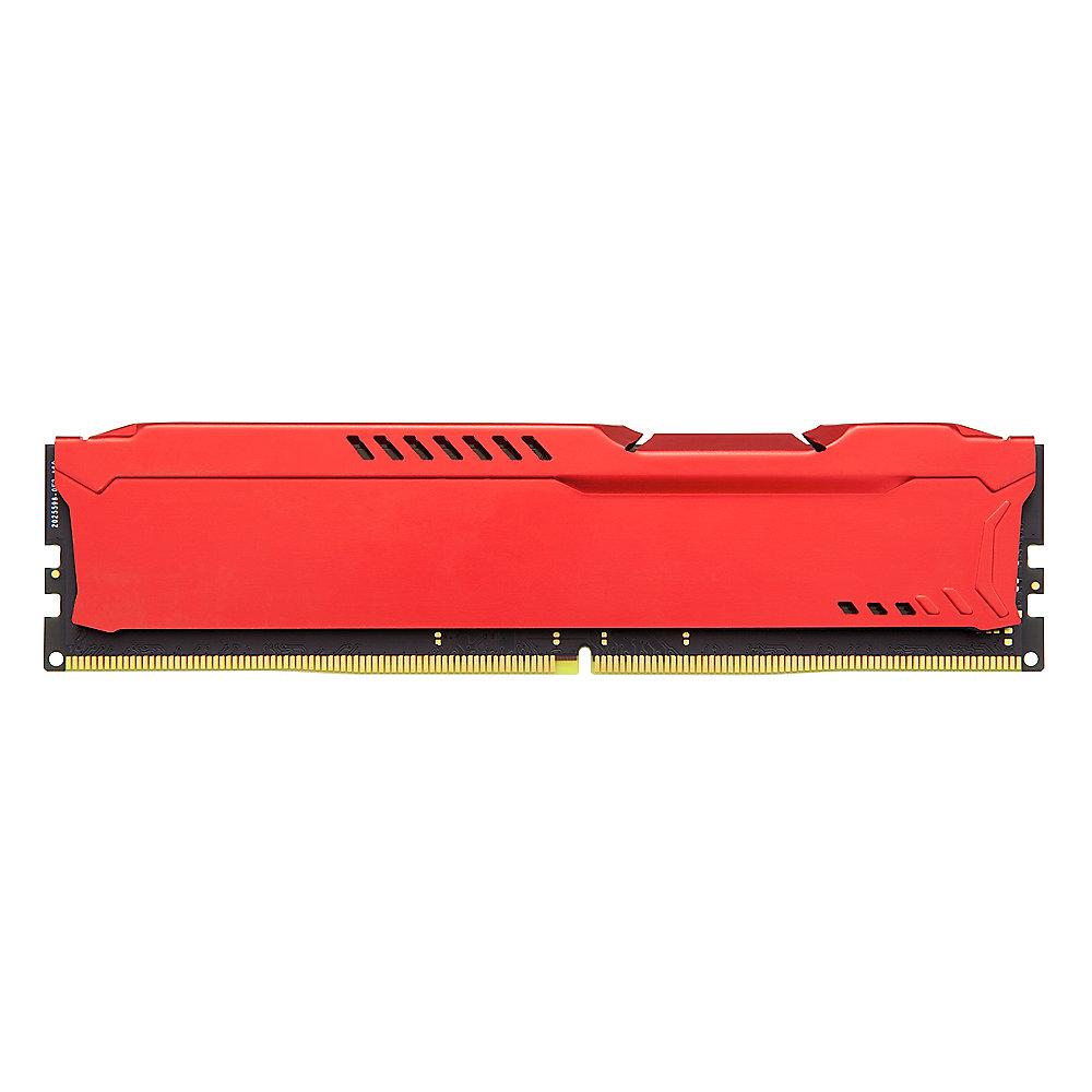 16GB (2x8GB) HyperX Fury rot DDR4-2400 CL15 RAM Kit