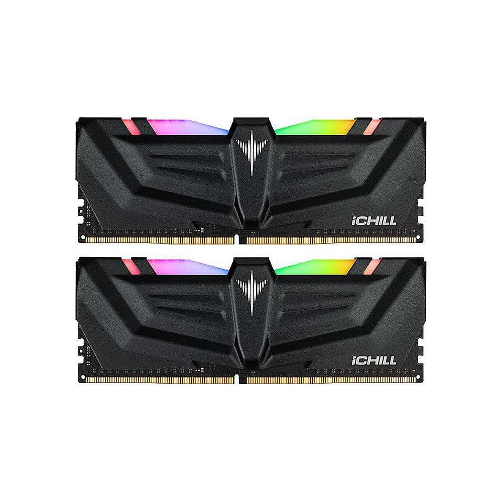 16GB (2x8GB) INNO3D iCHILL RGB Aura DDR4-3600 CL17 Arbeitsspeicher RAM Kit