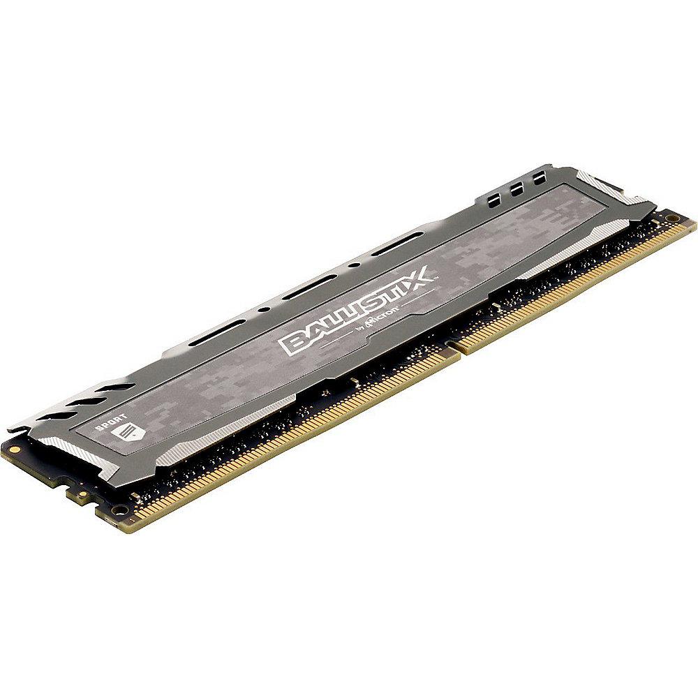 16GB Ballistix Sport LT Grau DDR4-3000 CL16 (16-18-18) RAM  Speicher