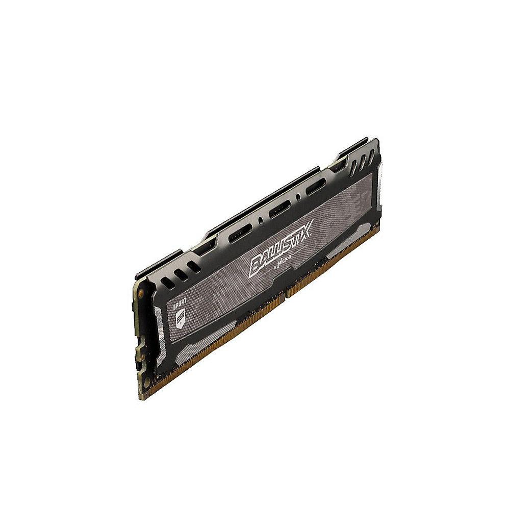 16GB Ballistix Sport LT Grau DDR4-3000 CL16 (16-18-18) RAM  Speicher