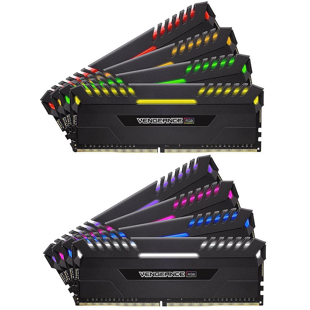 32GB (4x8GB) Corsair Vengeance RGB DDR4-3333 RAM CL16 (16-18-18-36) Kit