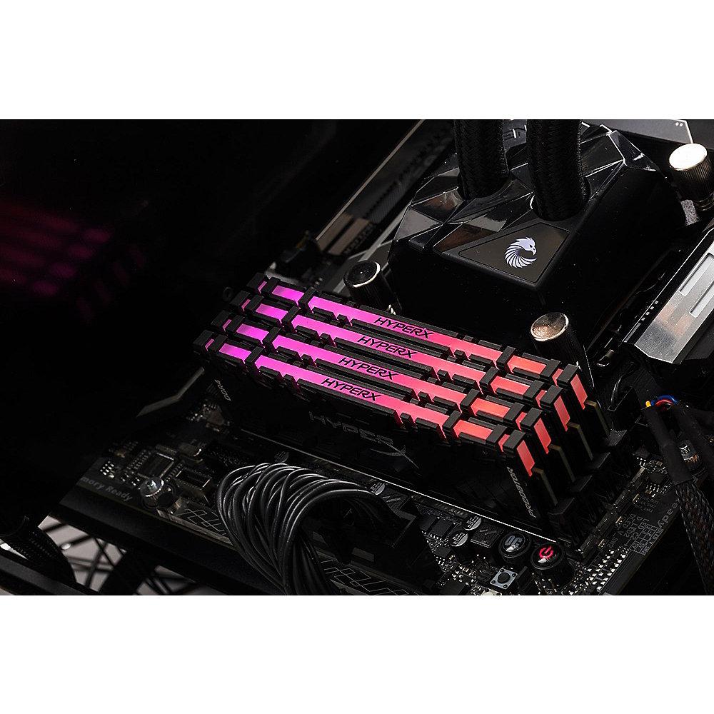 32GB (4x8GB) HyperX Predator RGB DDR4-3000 CL15 RAM Arbeitsspeicher