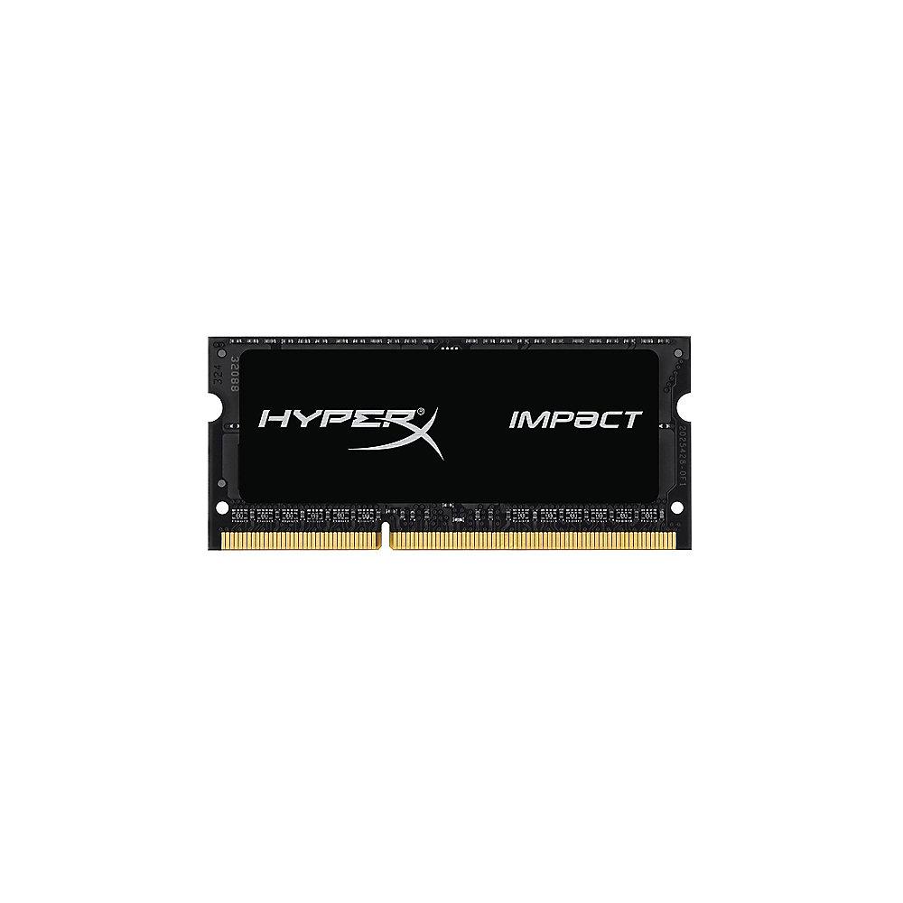 4GB HyperX Impact DDR3L-1866 CL11 SO-DIMM RAM Notebook Speicher, 4GB, HyperX, Impact, DDR3L-1866, CL11, SO-DIMM, RAM, Notebook, Speicher