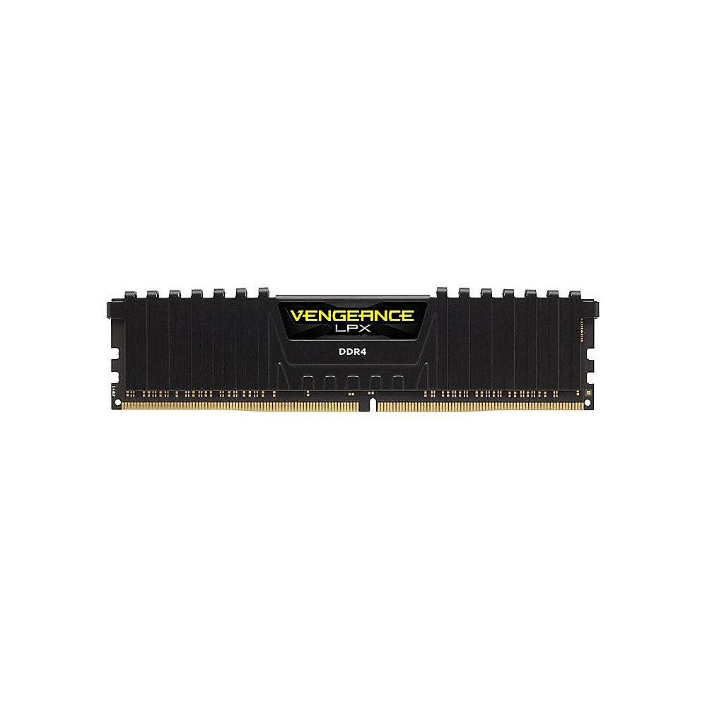 64GB (8x8GB) Corsair Vengeance LPX schwarz DDR4-4000 RAM CL19 Speicher Kit