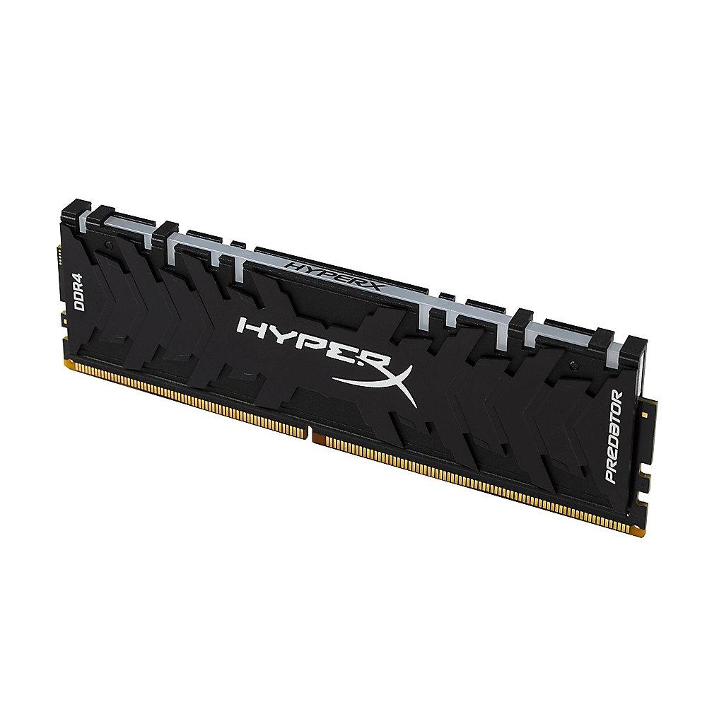 8GB (1x8GB) HyperX Predator RGB DDR4-4000 CL19 RAM Arbeitsspeicher