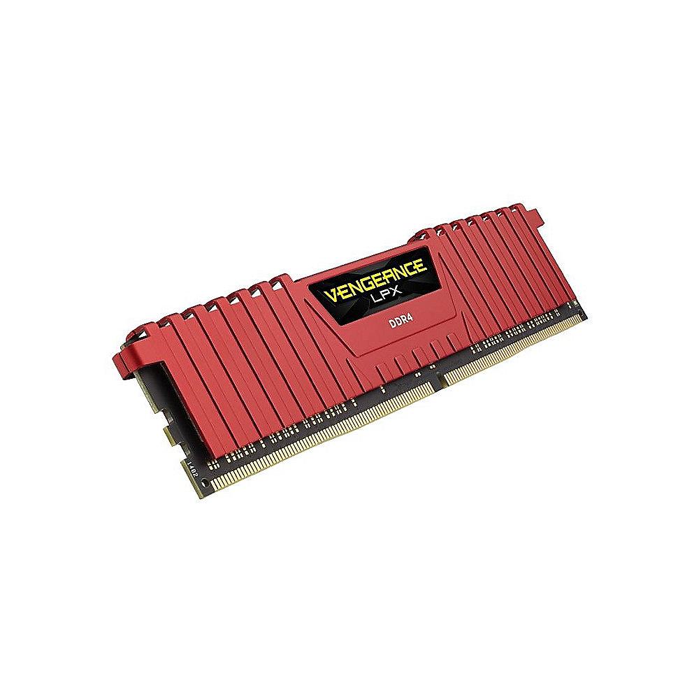 8GB (2x4GB) Corsair Vengeance LPX Rot DDR4-2133MHz CL13 (CL13-15-15-28 ) RAM