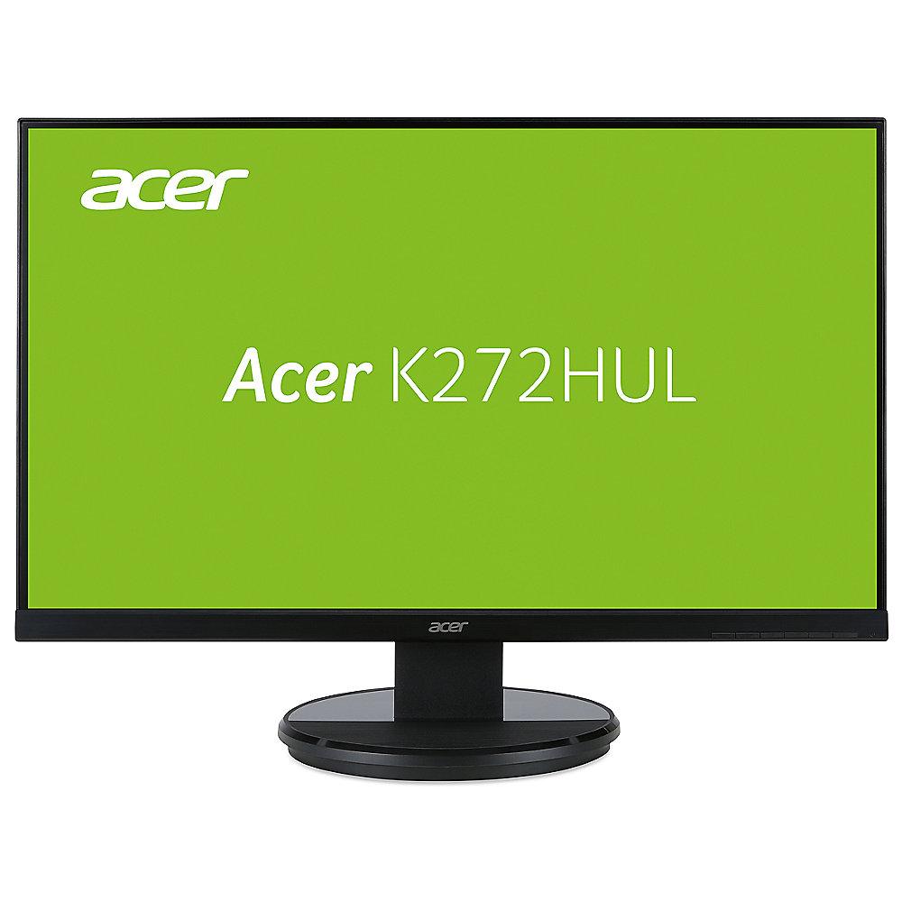 ACER K272HULEbmidpx 68cm (27") WQHD Office-Monitor LED-TN HDMI/DP 350cdm² 16:9