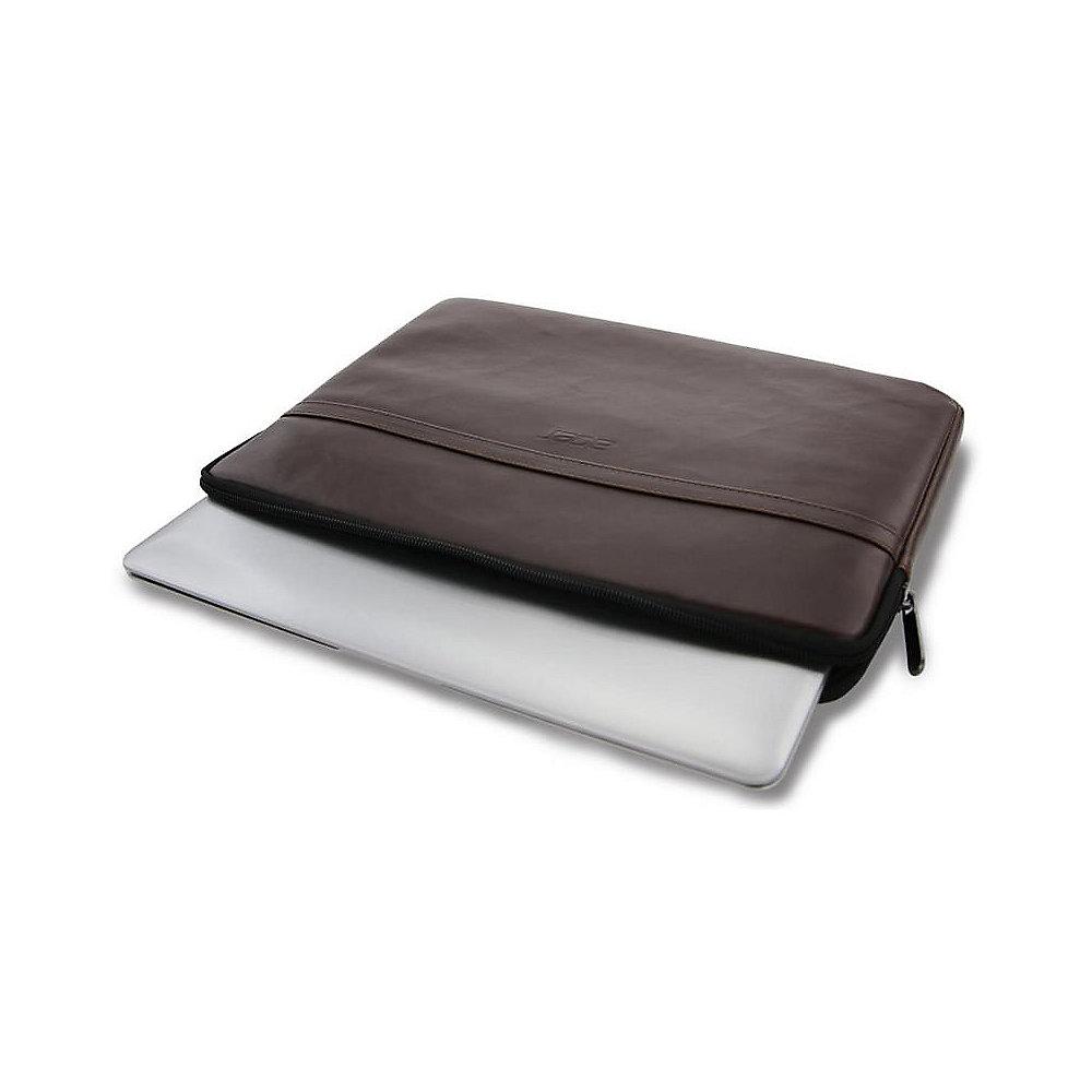 Acer Premium Sleeve Notebookschutzhülle 35,56 cm (14 Zoll) braun, Acer, Premium, Sleeve, Notebookschutzhülle, 35,56, cm, 14, Zoll, braun