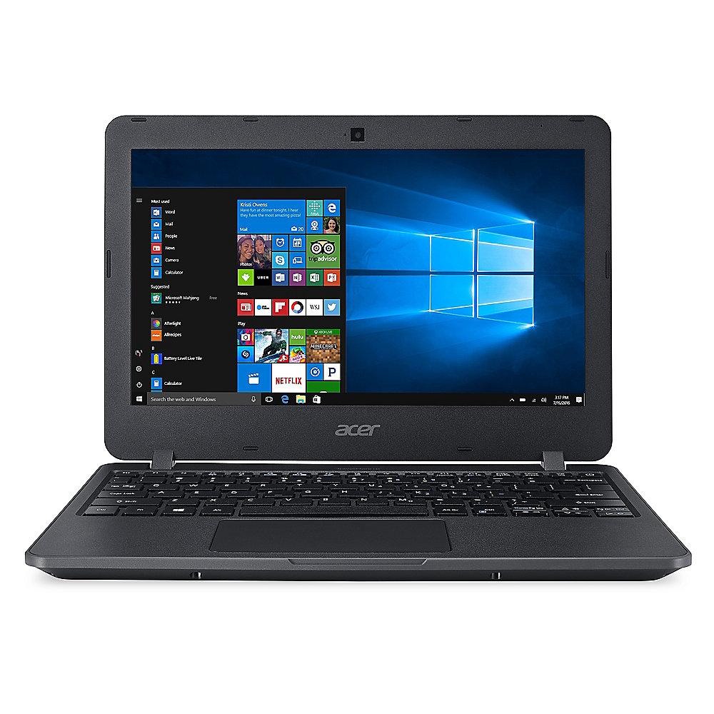 Acer TravelMate B117-M-P089 Notebook Quad Core N3710 SSD matt HD Windows 10