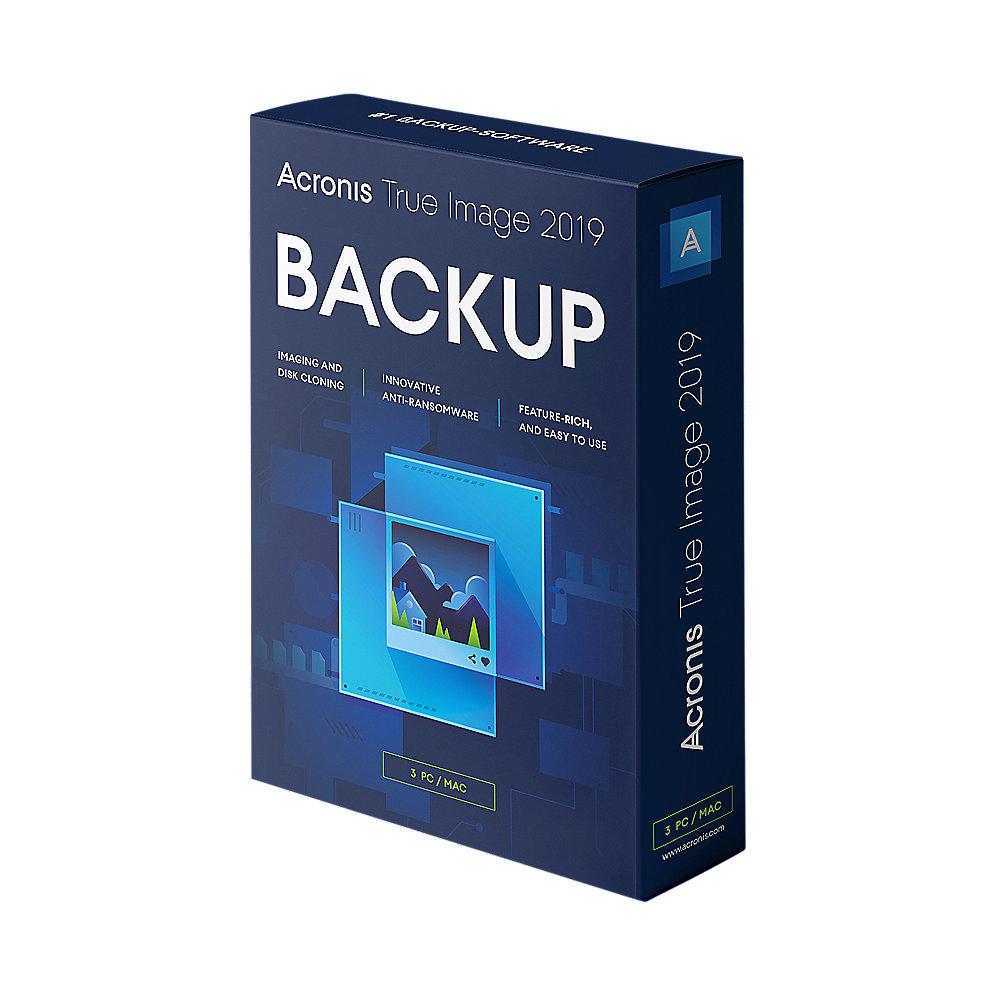 Acronis True Image 2019 3 PC MiniBox UK, Acronis, True, Image, 2019, 3, PC, MiniBox, UK