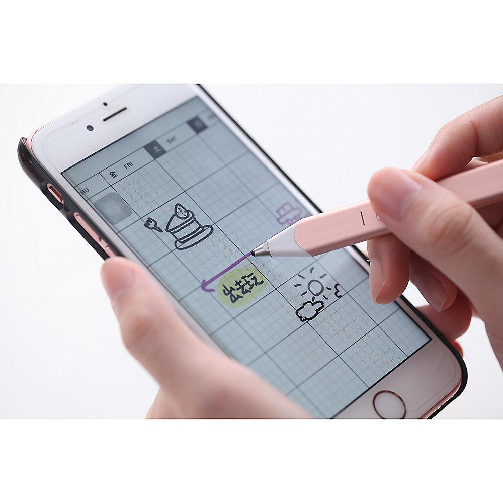 Adonit Snap Stylus für iOS & Android, roségold