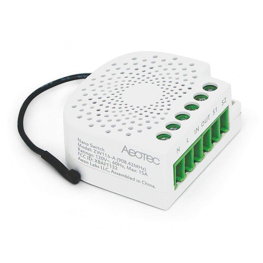 AEON Nano Switch mit Energiemessfunktion Gen5 Z-Wave, AEON, Nano, Switch, Energiemessfunktion, Gen5, Z-Wave