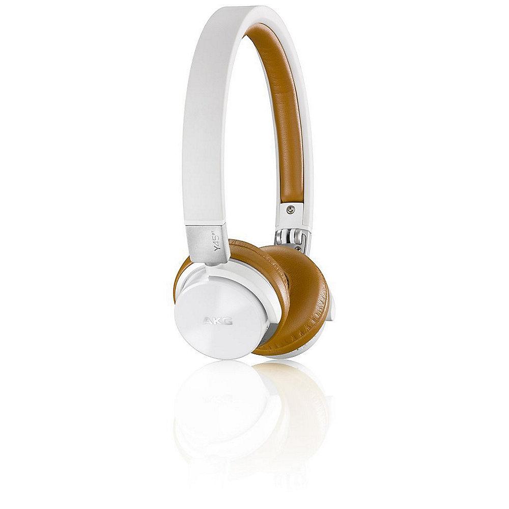 AKG Y 45BT White On Ear Kopfhörer mit Bluetooth - Headsetfunkt. - NFC - Weiß, AKG, Y, 45BT, White, On, Ear, Kopfhörer, Bluetooth, Headsetfunkt., NFC, Weiß