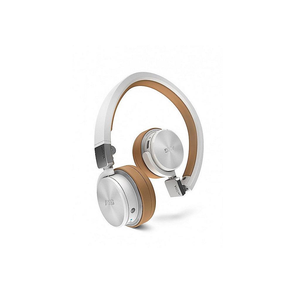 AKG Y 45BT White On Ear Kopfhörer mit Bluetooth - Headsetfunkt. - NFC - Weiß