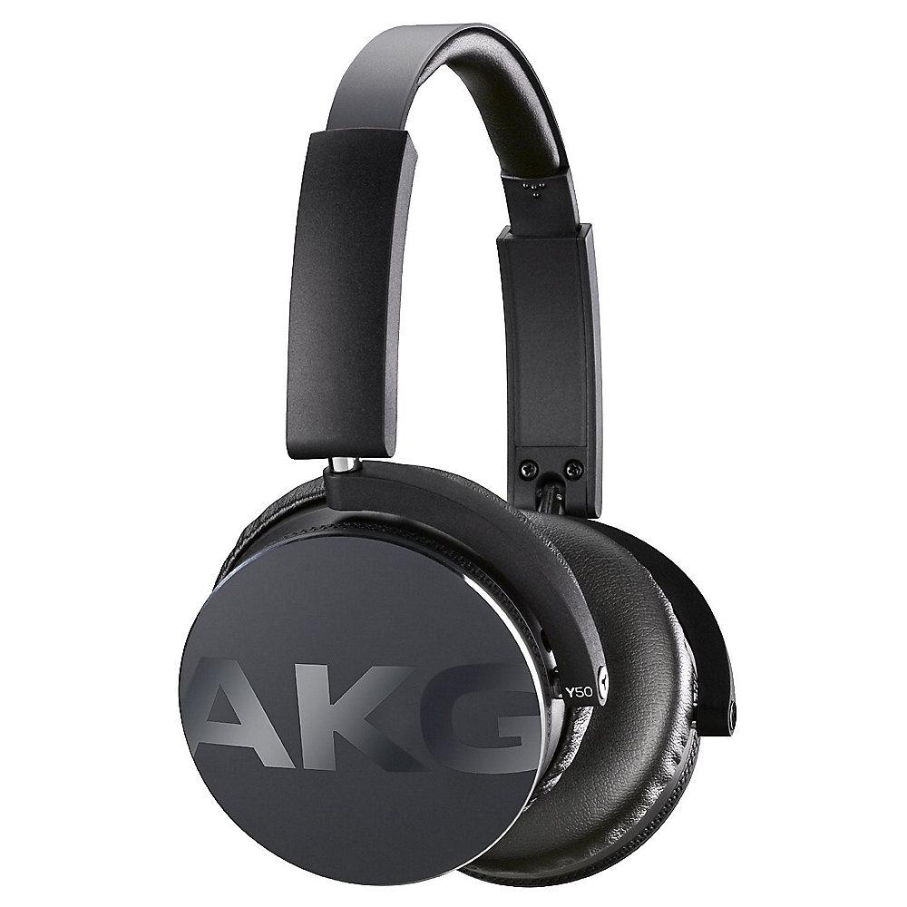 AKG Y 50 Black On Ear Kopfhörer -  Schwarz