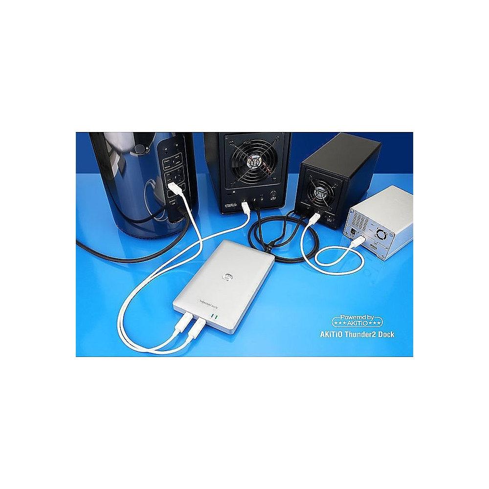 Akitio Thunder2 Dock Thunderbolt2/USB3.0/eSATA/FireWire 800