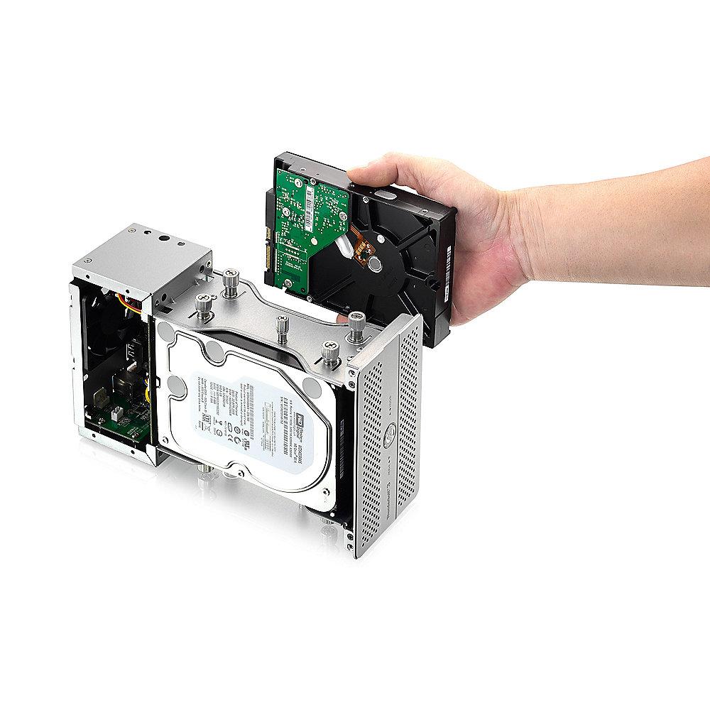 Akitio Thunder3 Duo Pro Tunderbolt 3 Gehäuse für 2,5 Zoll oder 3,5 Zoll SATA