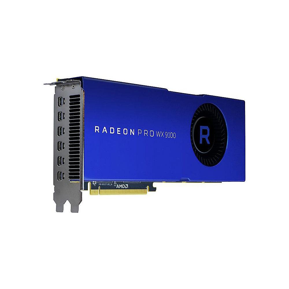 AMD Radeon Pro WX9100 16GB HBM2 PCIe Workstation Grafikkarte 6x DP, AMD, Radeon, Pro, WX9100, 16GB, HBM2, PCIe, Workstation, Grafikkarte, 6x, DP