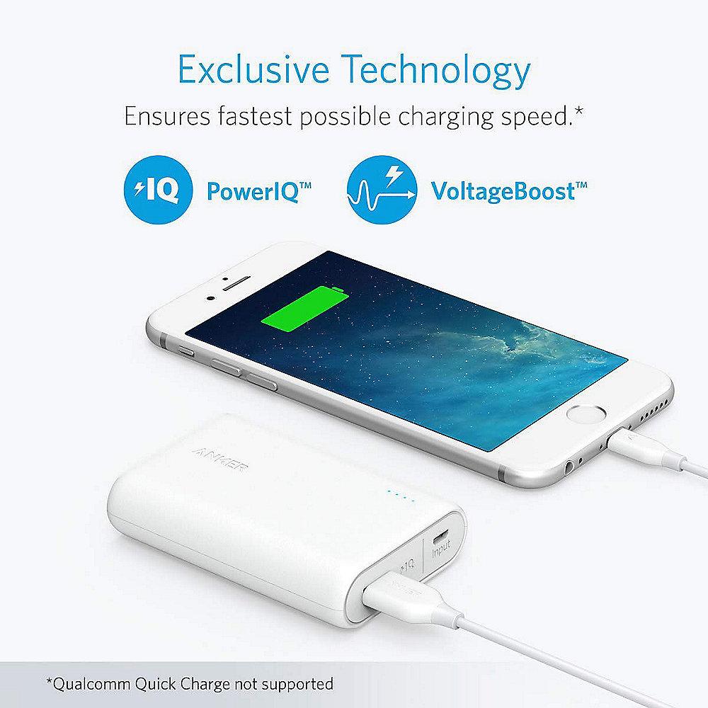 Anker AK-A1263021 PowerCore 10000mAh Powerbank weiß, Anker, AK-A1263021, PowerCore, 10000mAh, Powerbank, weiß