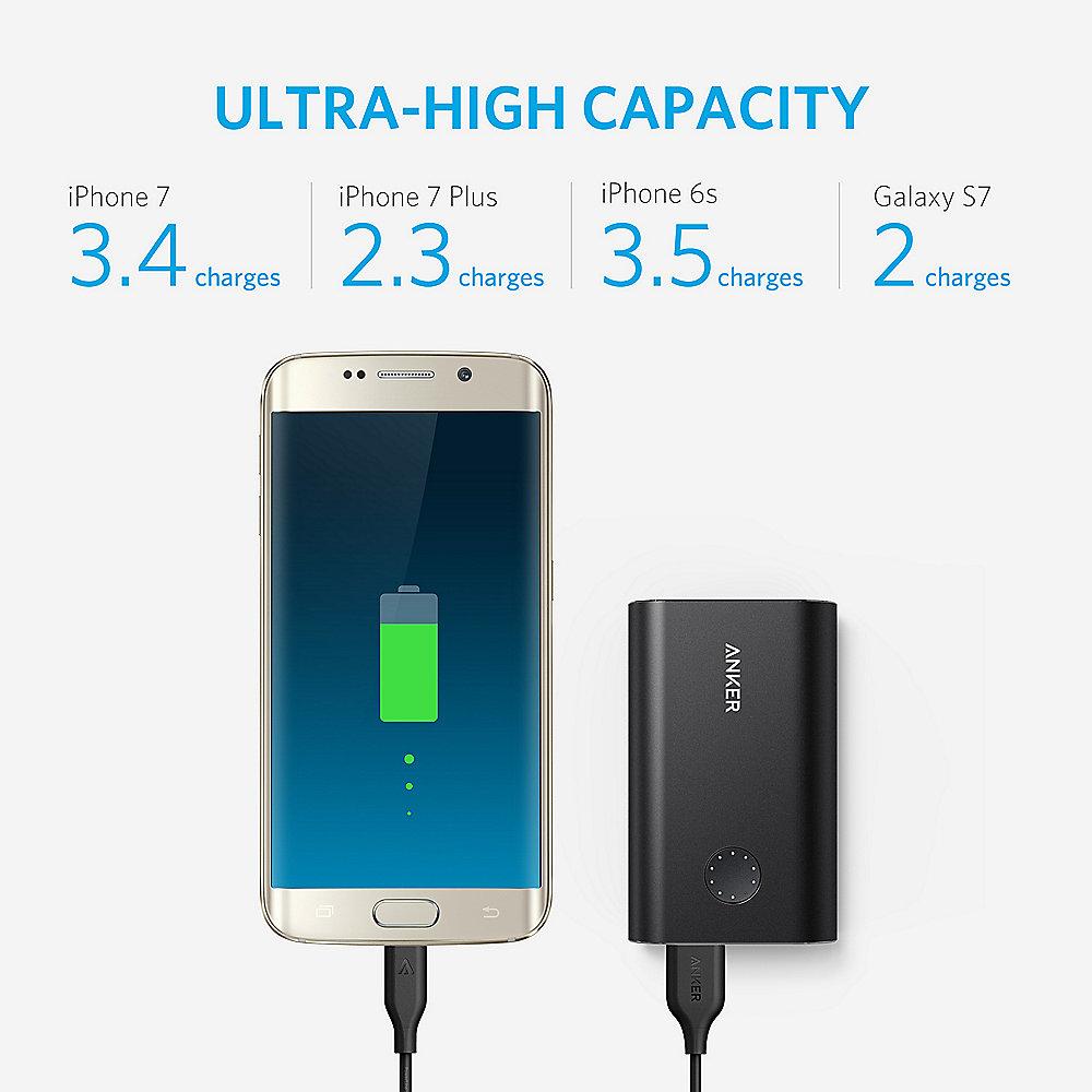 Anker AK-A1311011 PowerCore  10050 mAh Powerbank Quick Charge 3.0 schwarz