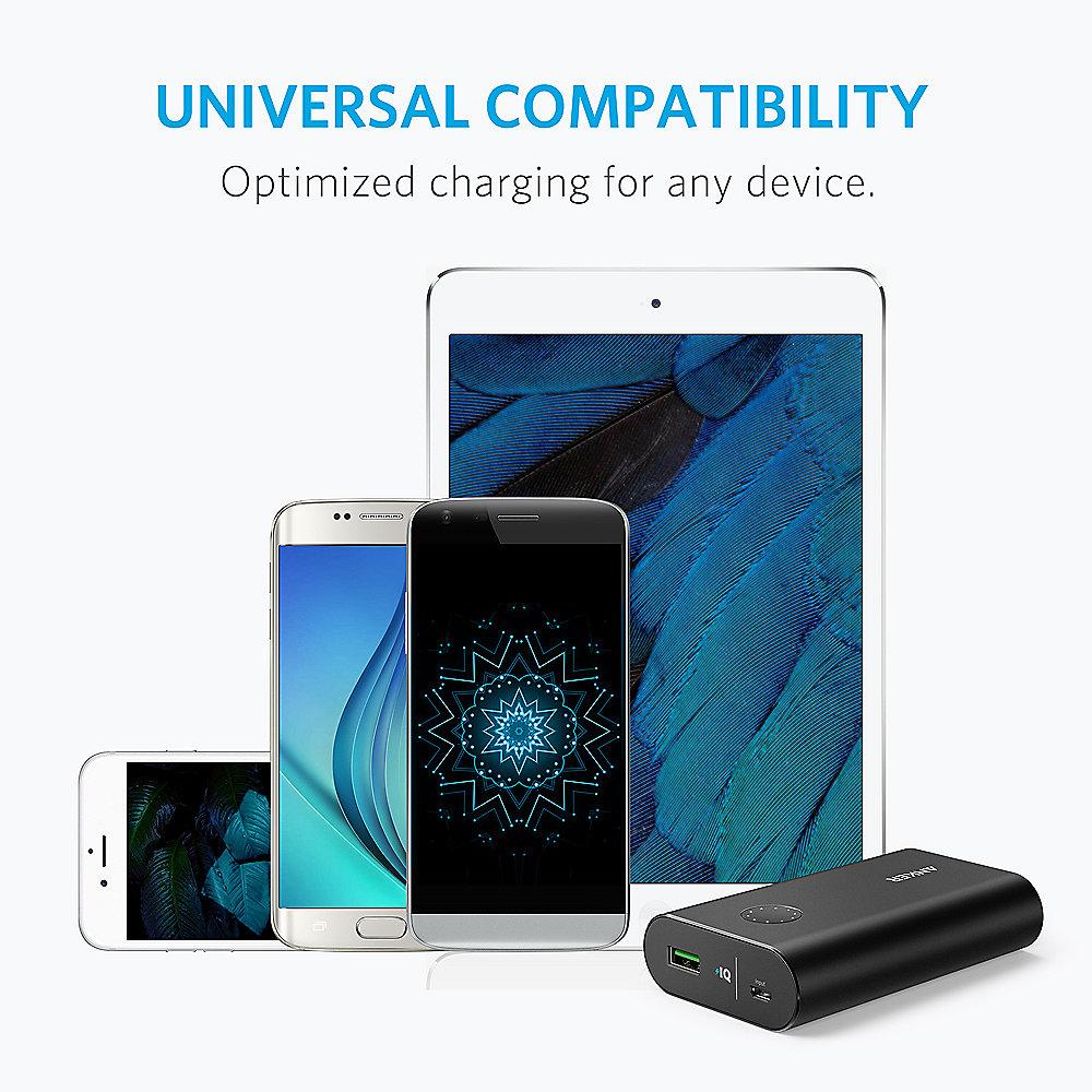 Anker AK-A1311011 PowerCore  10050 mAh Powerbank Quick Charge 3.0 schwarz, Anker, AK-A1311011, PowerCore, 10050, mAh, Powerbank, Quick, Charge, 3.0, schwarz