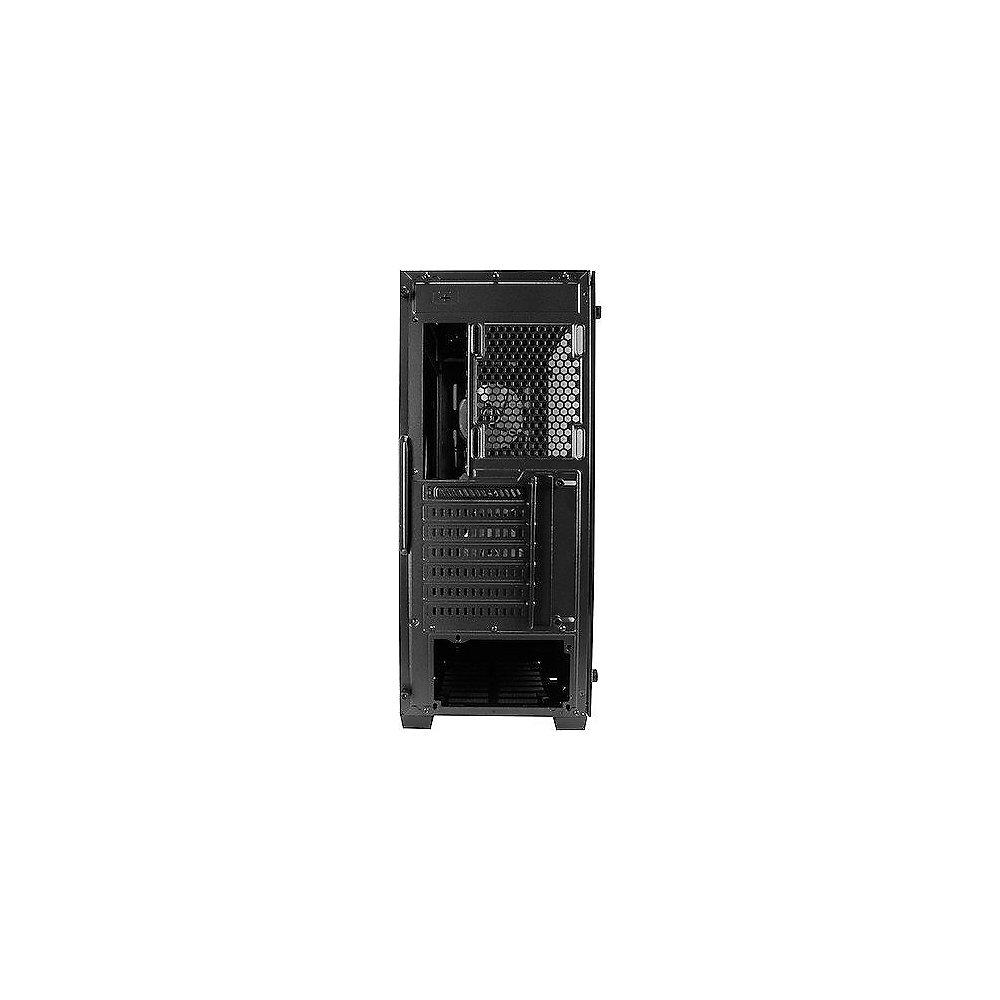 Antec Dark Fleet DF500, Midi Tower Gaming Gehäuse, RGB Lüfter, Glasseitenfenster