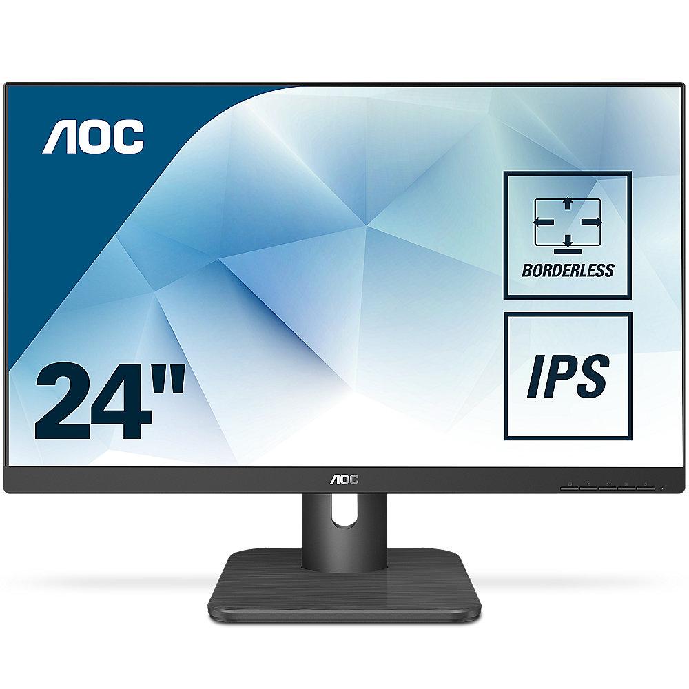 AOC 24E1Q 64,7cm (23,8") Profi-Monitor 16:9 HDMI/VGA/DP 5ms 250cd/m² 20Mio:1