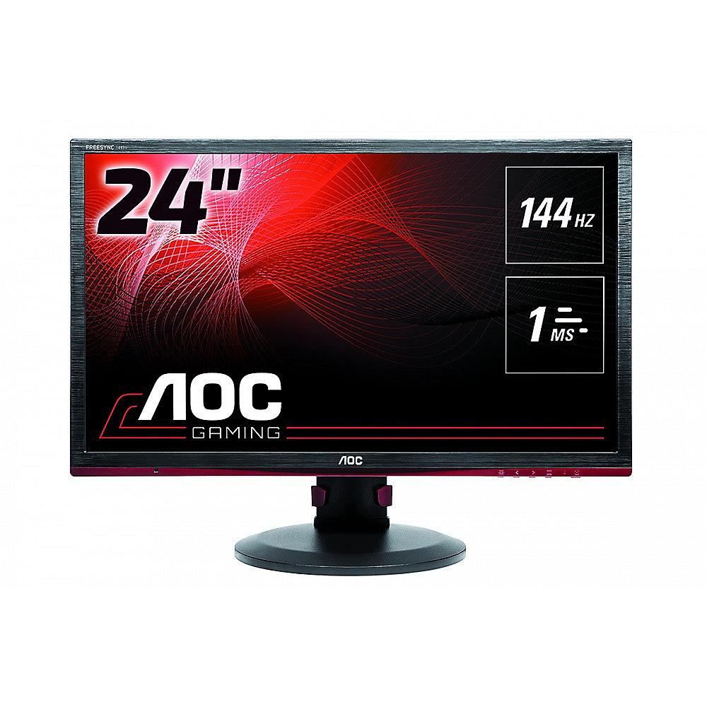 AOC G2460PF 61cm (24") 16:9 FullHD TFT HDMI 1ms 80Mio:1 AMD-FreeSync 144Hz HV