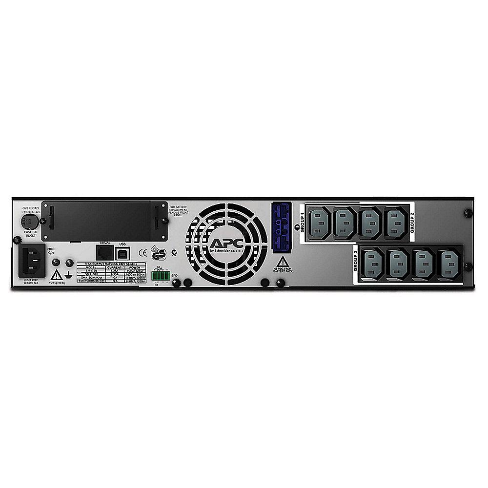 APC Smart-UPS Extended Run 1500 VA Rack Mount USV (SMX1500RMI2U)