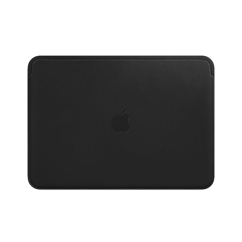 Apple 12" MacBook Lederhülle - schwarz