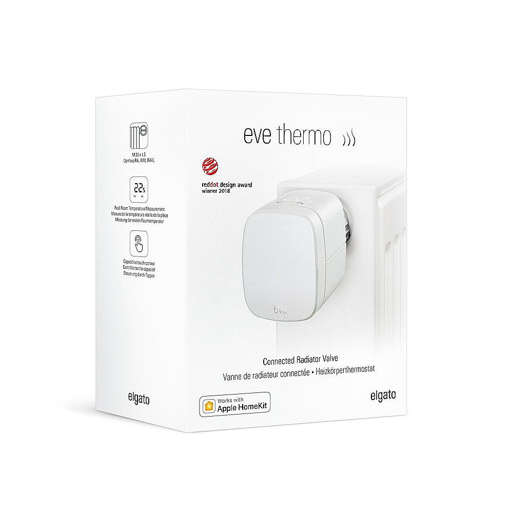 Apple HomeKit Komfortpaket mit Eve Thermo & Eve Aqua & Apple TV