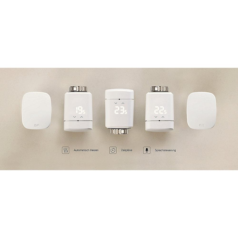 Apple HomeKit Sparpaket Eve Thermo (2017) 5er-Pack Heizkörperthermostat, Apple, HomeKit, Sparpaket, Eve, Thermo, 2017, 5er-Pack, Heizkörperthermostat