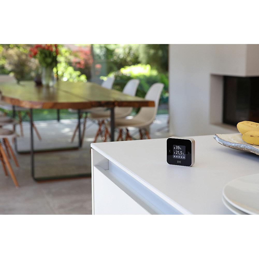 Apple HomeKit Wetter-& Raumklimabundle mit Eve Room & Eve Degree, Apple, HomeKit, Wetter-&, Raumklimabundle, Eve, Room, &, Eve, Degree