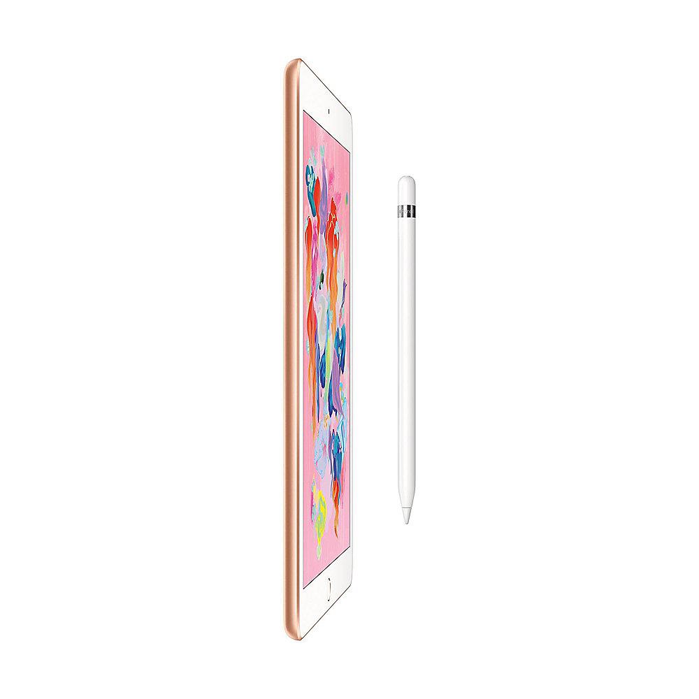 Apple iPad 9,7" 2018 Wi-Fi 128 GB Gold   Apple Pencil