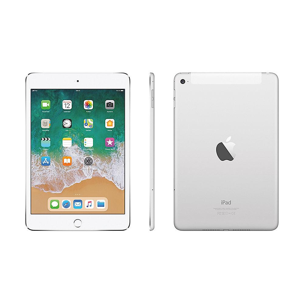 Apple iPad mini 4 Wi-Fi   Cellular 128 GB Silber (MK8E2FD/A)