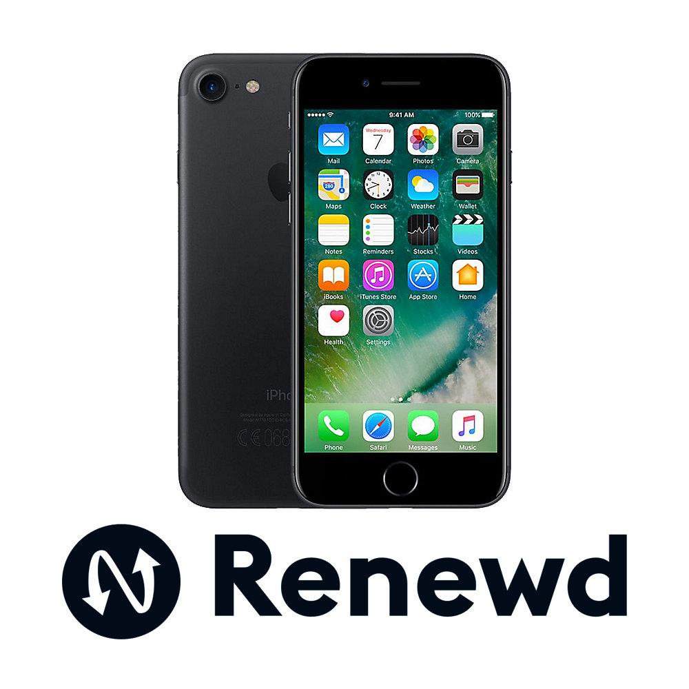 Apple iPhone 7 128 GB Schwarz Renewd