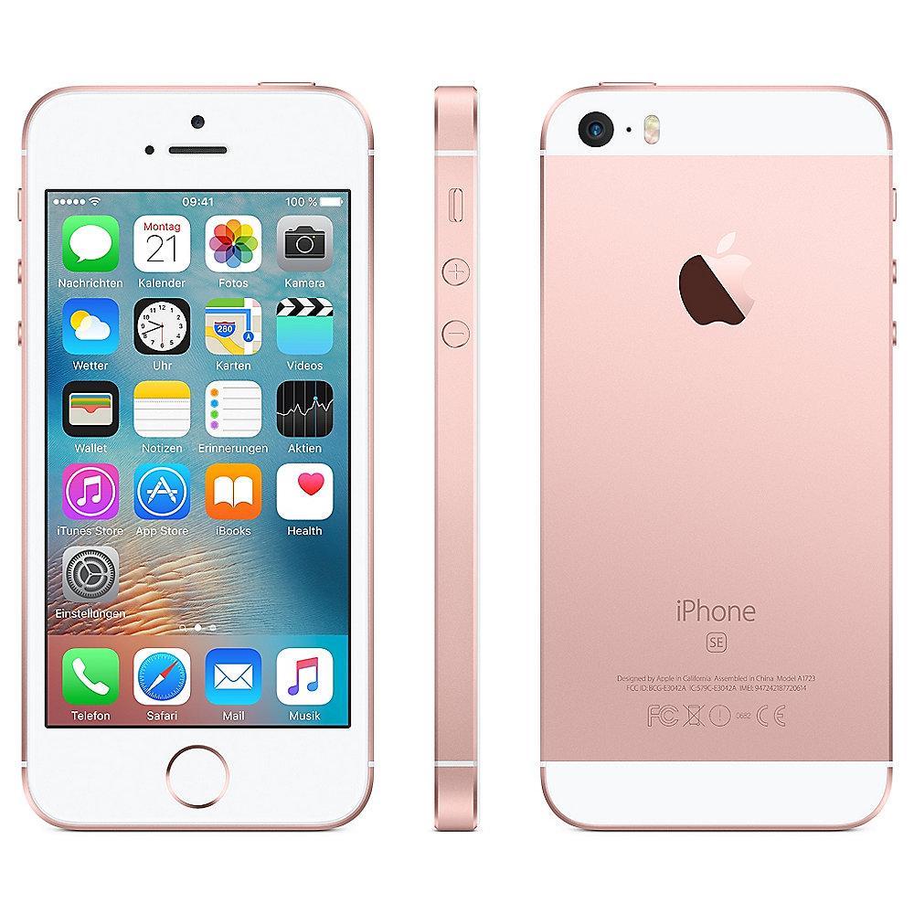 Apple iPhone SE 16 GB roségold starke Kratzer auf der Rückseite, *Apple, iPhone, SE, 16, GB, roségold, *starke, Kratzer, Rückseite*