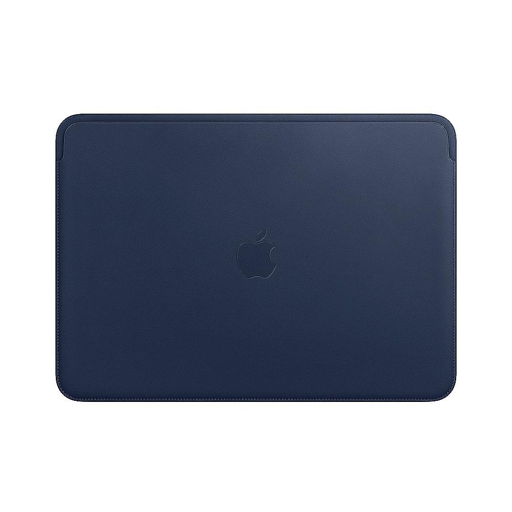 Apple Lederhülle für 13" MacBook Pro - mitternachtsblau