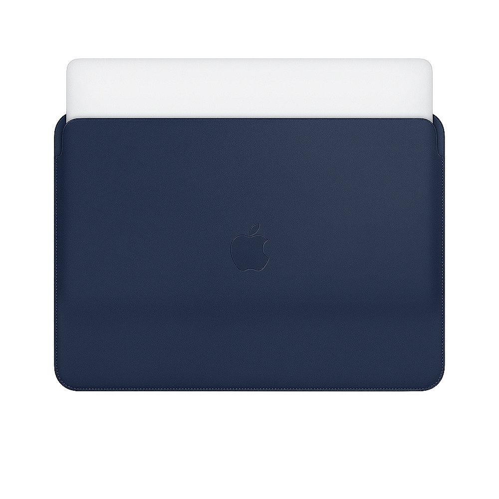Apple Lederhülle für 13" MacBook Pro - mitternachtsblau