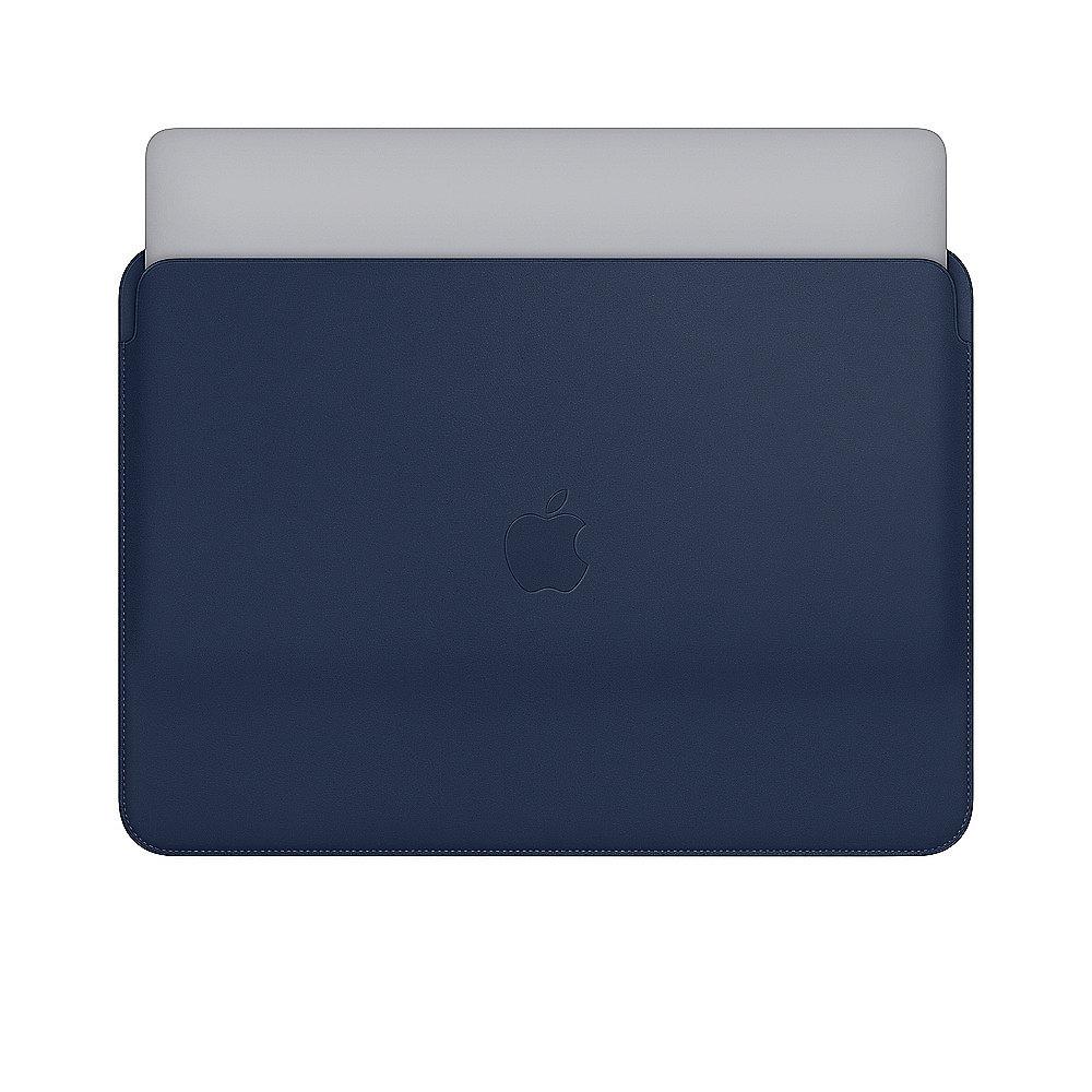 Apple Lederhülle für 13" MacBook Pro - mitternachtsblau