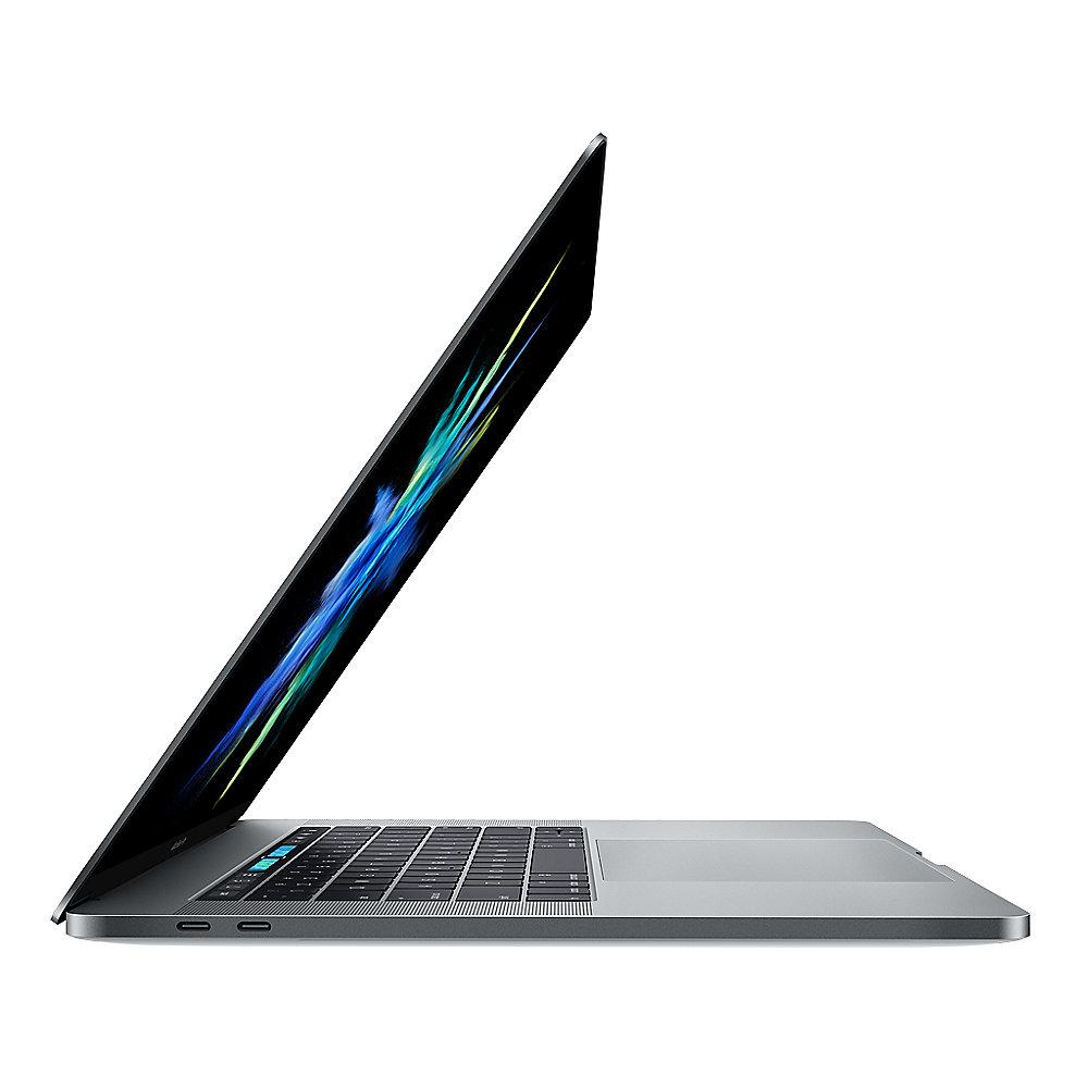 Apple MacBook Pro 15,4" 2017 i7 2,8/16/256GB Touchbar RP555 Silber MPTU2D/A