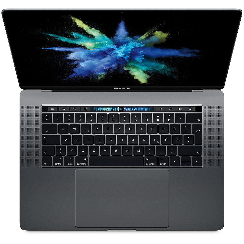 Apple MacBook Pro 15,4" 2017 i7 2,8/16/256GB Touchbar RP555 SpaceGrau MPTR2D/A