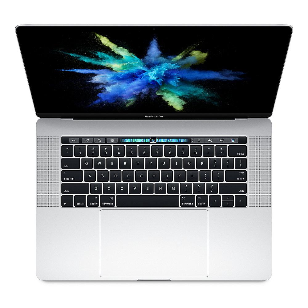 Apple MacBook Pro 15,4" 2017 i7 2,9/16/512GB Touchbar RP560 Silber MPTV2D/A