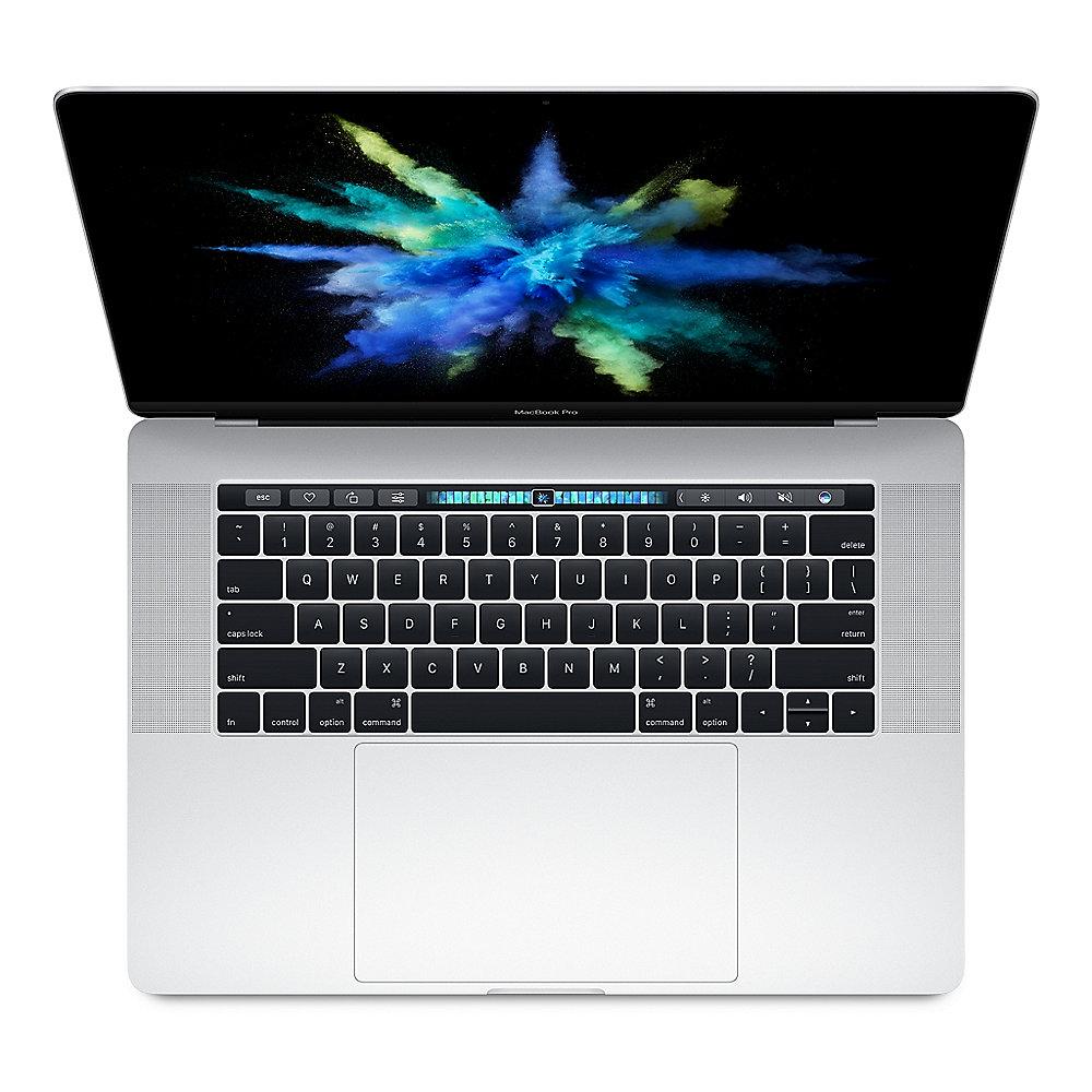 Apple MacBook Pro 15,4" 2018 i7 2,6/16/2 TB Touchbar RP560X Silber BTO