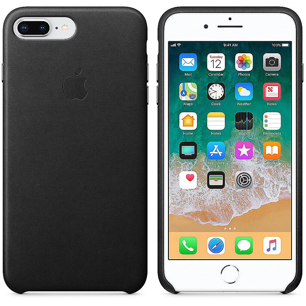 Apple Original iPhone 8 / 7 Plus Leder Case-Schwarz, Apple, Original, iPhone, 8, /, 7, Plus, Leder, Case-Schwarz