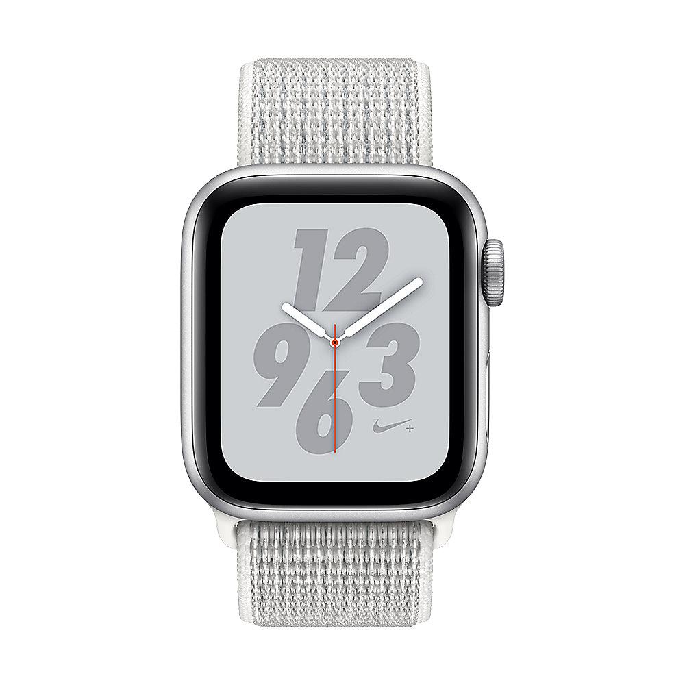 Apple Watch Nike  LTE 40mm Aluminiumgehäuse Silber Sport Loop Summit White