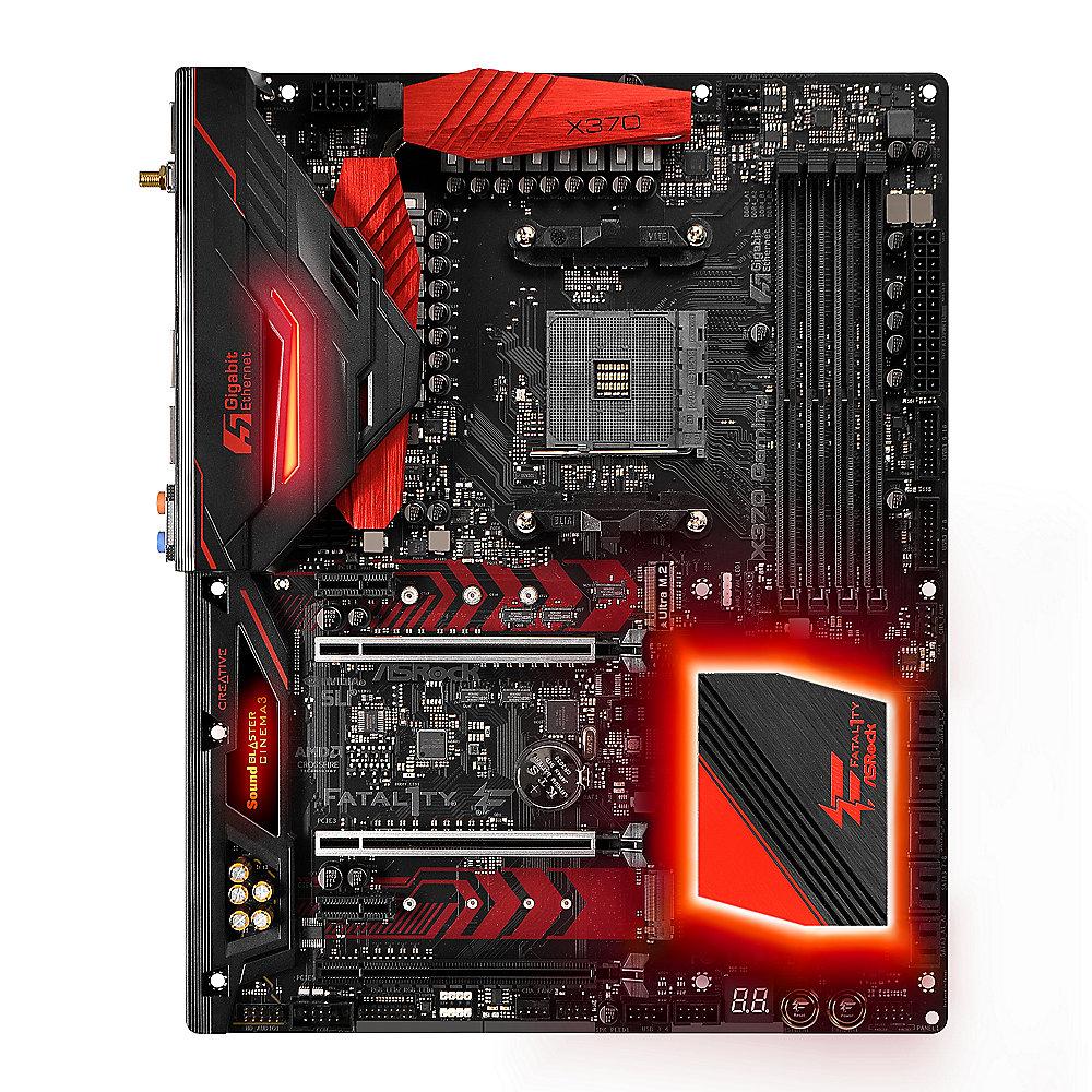 ASRock Fatal1ty X370 Prof. Gaming AM4 ATX Mainboard M.2/SATAIII/USB3.1/WLAN/BT, ASRock, Fatal1ty, X370, Prof., Gaming, AM4, ATX, Mainboard, M.2/SATAIII/USB3.1/WLAN/BT