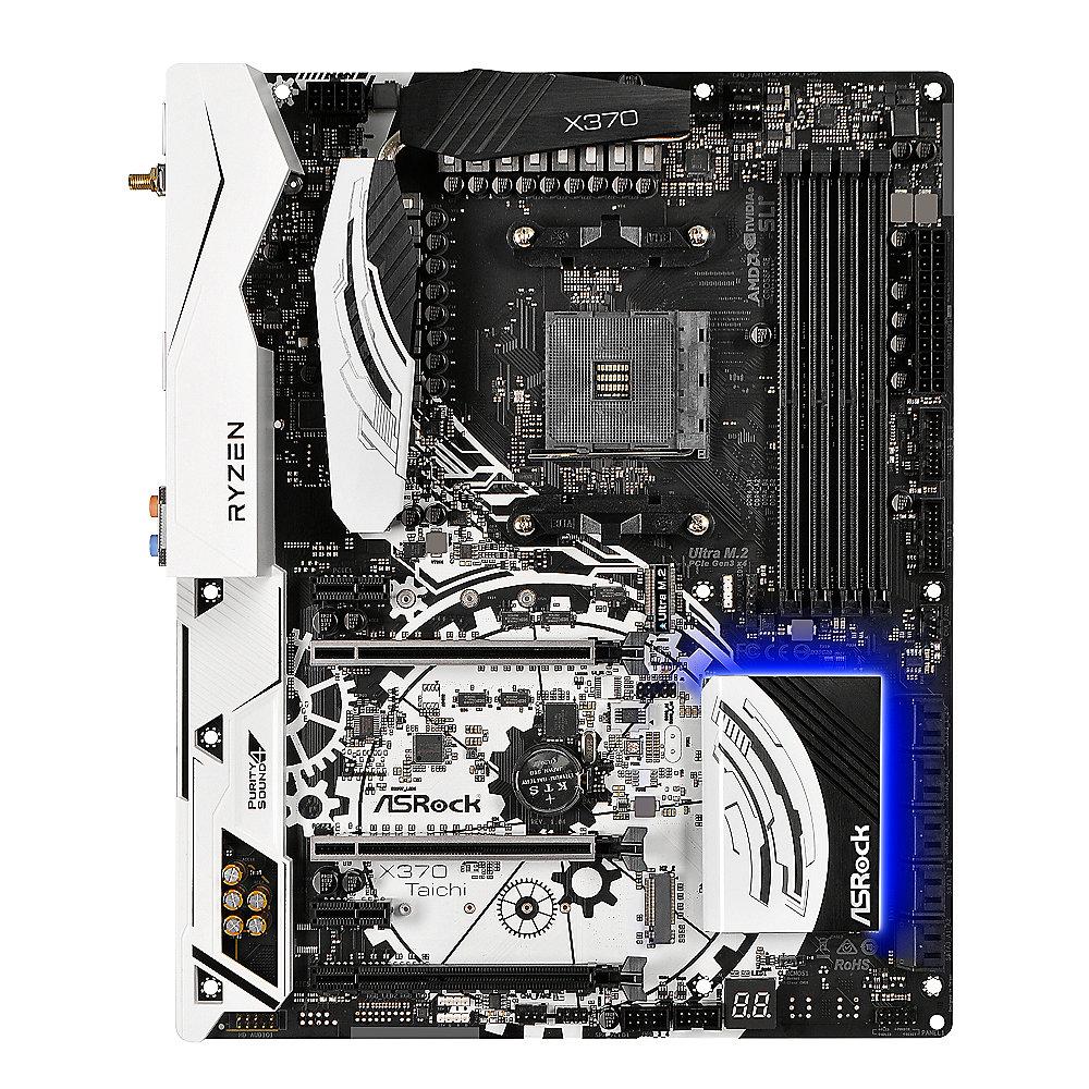 ASRock X370 TAICHI AM4 ATX Mainboard PCIe/M.2/SATAIII/USB3.1/WLAN/BT